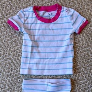 Lake Pajamas size 3-6 months.